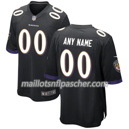 Maillot Baltimore Ravens Custom Noir - Homme